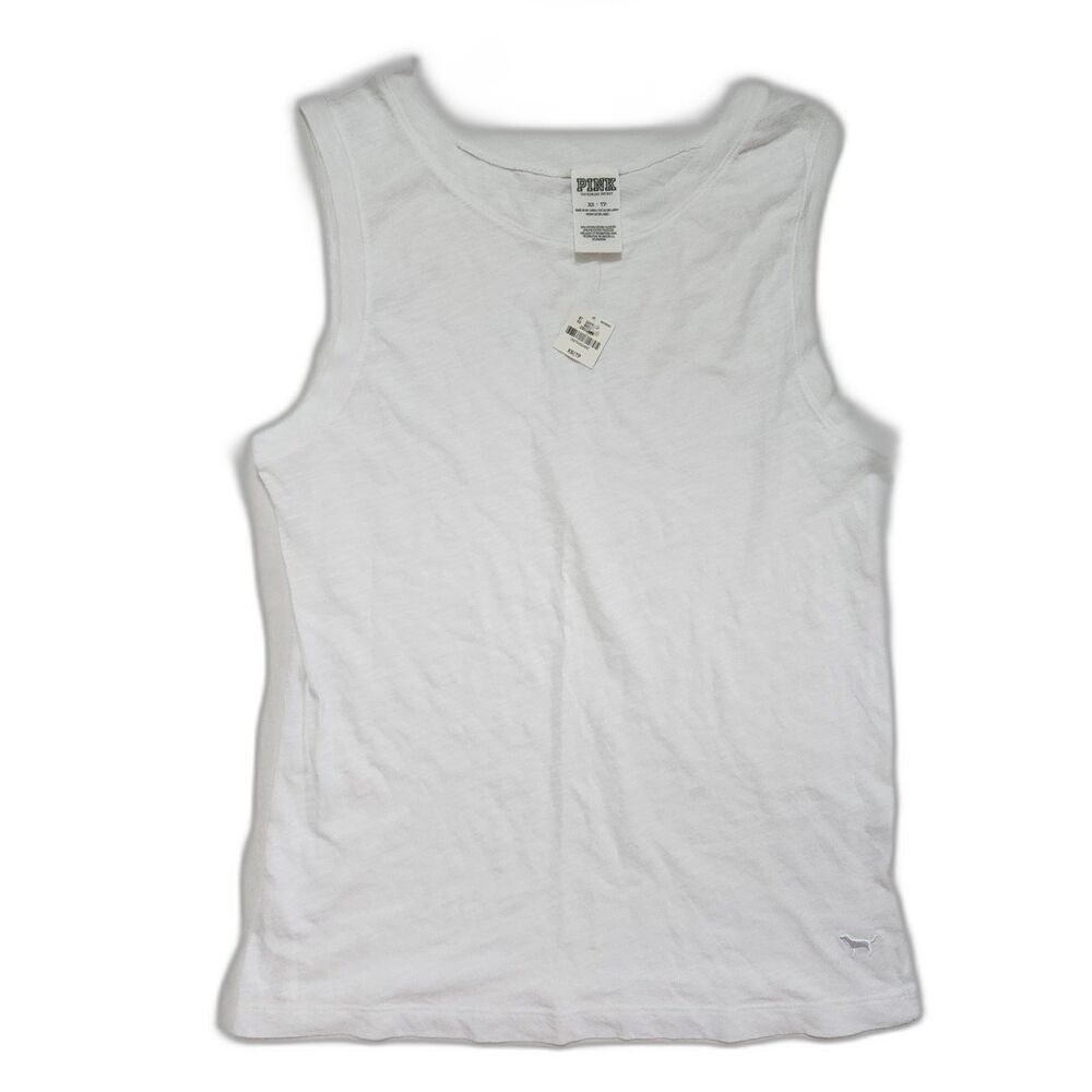 Pink Victoria’s Secret Muscle Tank Top Tee NWT